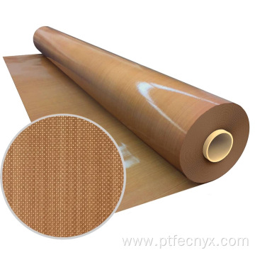 PTFE fabric used in laminate-release machine belt